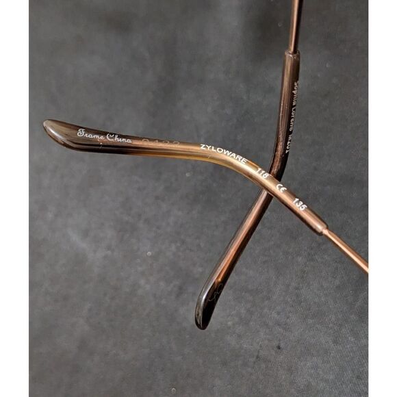 ‎Sophia Loren M201 Women's Semi Rimless Metal Eyeglasses Frames Only - Picture 8 of 8
